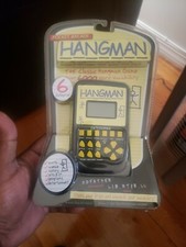 Pocket Arcade Handheld Electronic Hangman Game