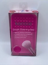 Kensie Pink Makeup Brush Cleaning Mat Silicone - NIB
