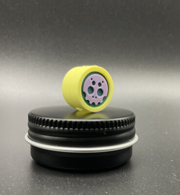 Koch Tools x Playge Collab - PVC KapSkyll - Easter Glow EDC Bead Zipper Pull