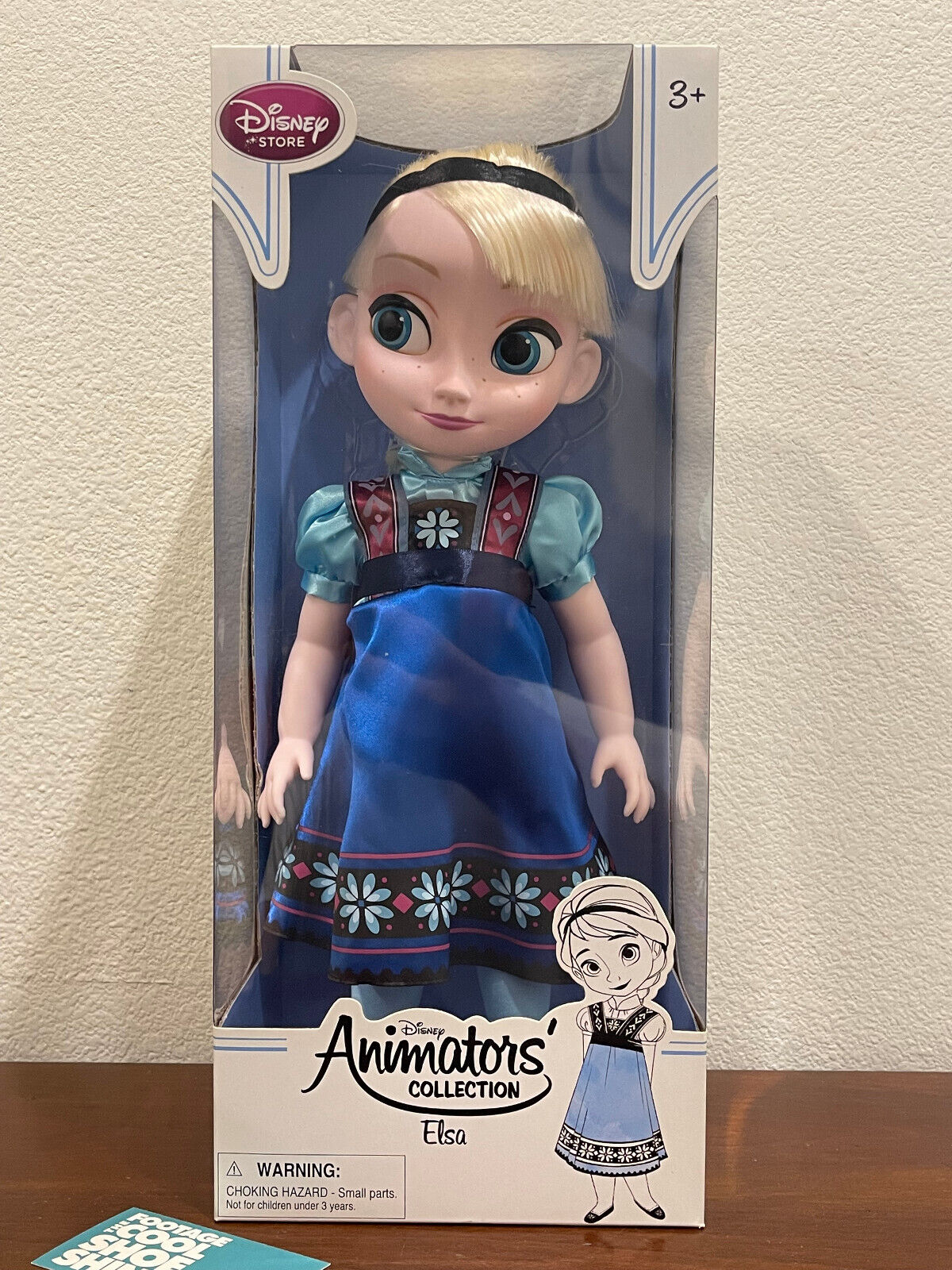 Uniquely Disney Animators' Collection Frozen Elsa & Anna Doll 16” New