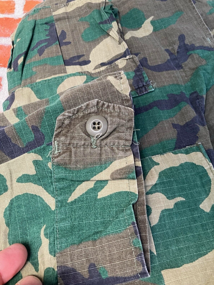 US Army RDF ERDL Post Vietnam Hot Weather Coat Medium Long 1980 ...