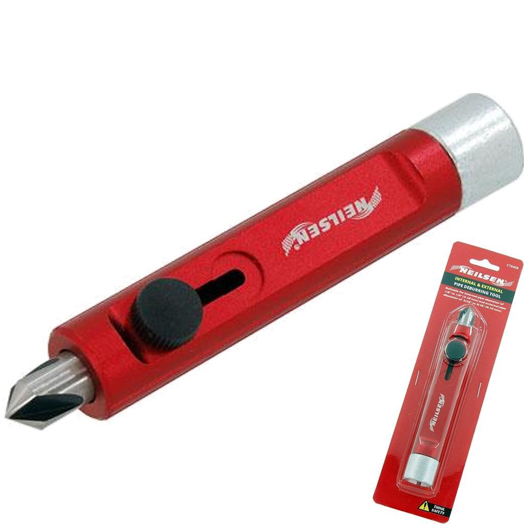 Neilsen Internal External Metal Pipe Deburring Tool 3mm - 14mm Diameter