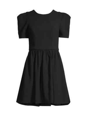 Black Halo Booker Scoopback Minidress Size 14 $390 | eBay