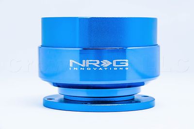 NRG Quick Release Steering Wheel Hub Kit Blue Gen 2