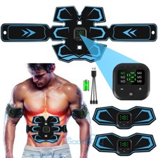 Electric Muscle Toner Machine ABS Toning Belt Muscle Stimulater Belly Shaper