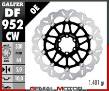 Galfer Disque Frein Devant WAVE FLOATING COMPLETE 330x5mm APRILIA RSV4 RR 2017