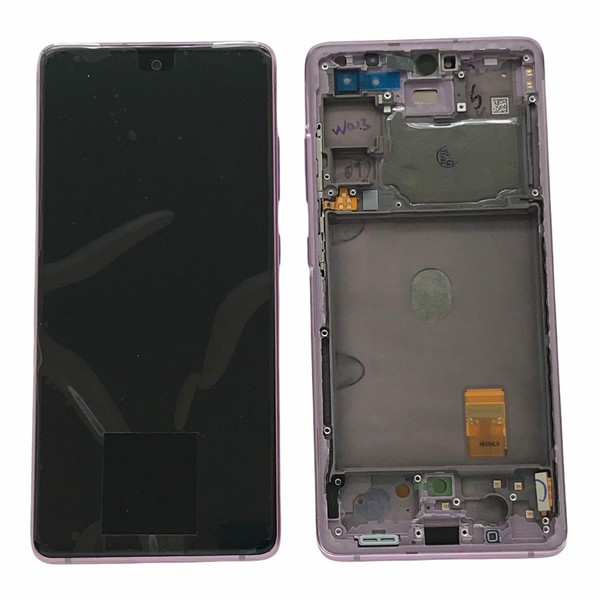 Pantalla Completa Original + Marco Samsung Galaxy S20 FE SM-G780 SM-G781 Violeta