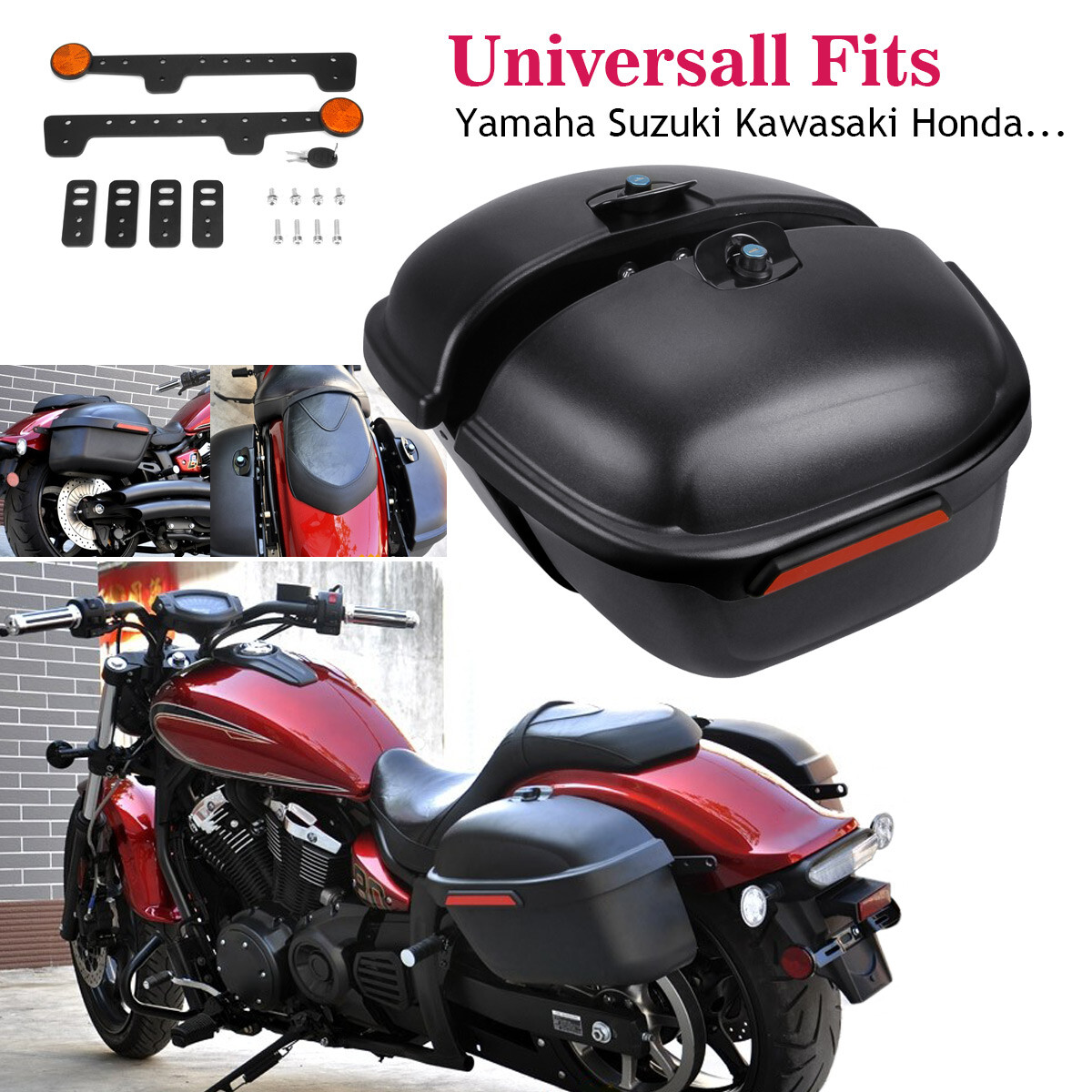 used motorcycle hard saddlebags