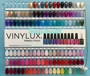 Cnd Nail Polish Color Chart