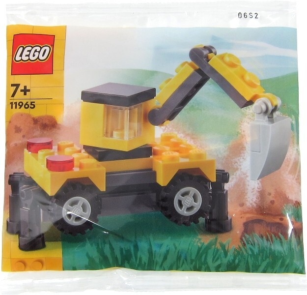 Lego Explorer Excavator 11965 Poly Bag New Factory Sealed Limited Edition 2022