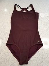 Womens Medium 8-10 - Danskin Burgundy Leotard
