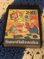 MEGO 1978 2XL TALKING ROBOT 8 TRACK PLAYER TAPE GENERAL INFORMATION