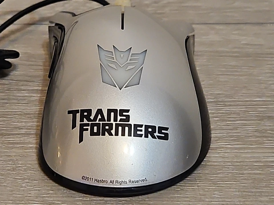 Razer Transformers 2011 Deathadder Gaming Mouse Discontinued Rare Megatron Ed. - Image 2 of 4