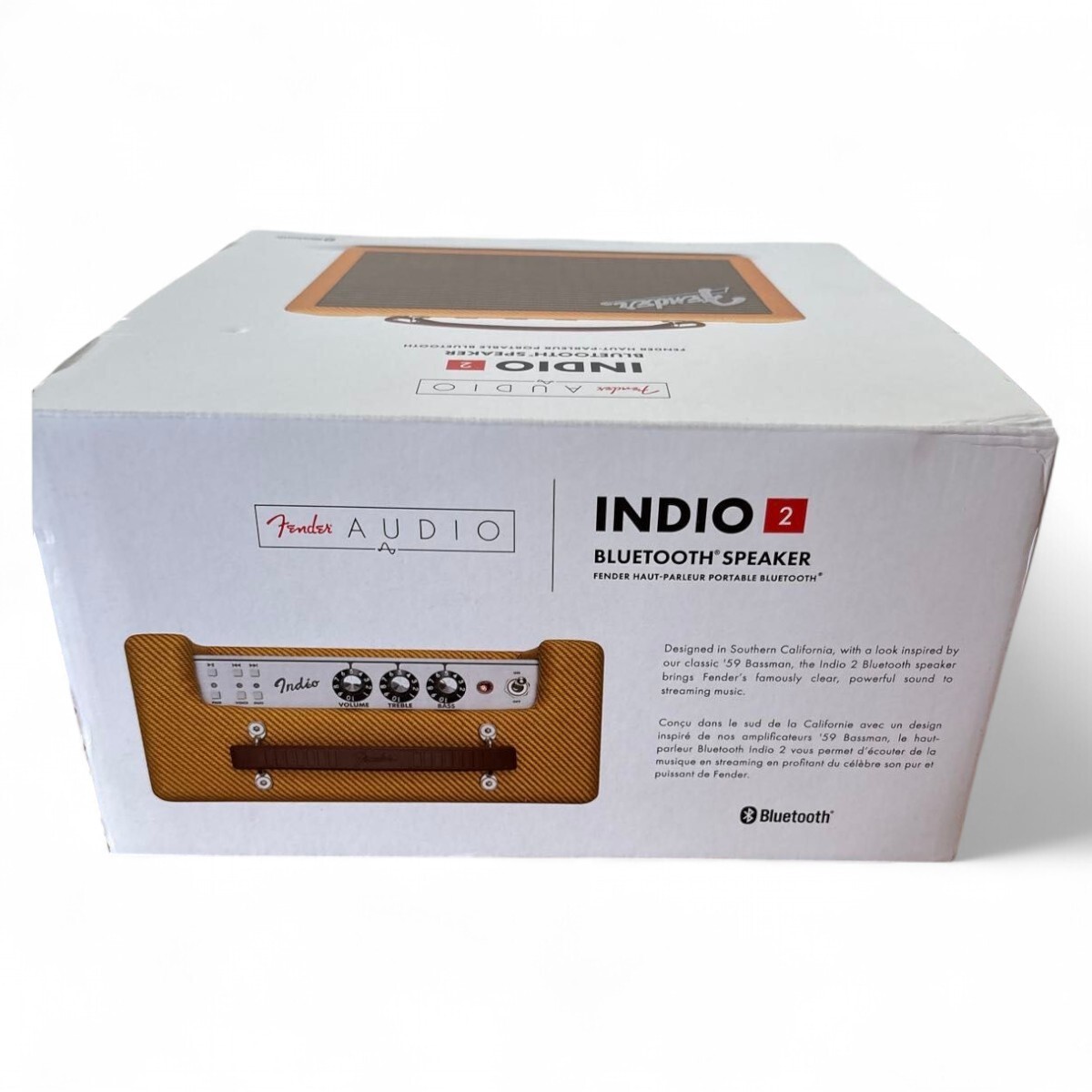 未使用 FENDERAUDIO INDIO2-TWEED Fender Audio Indio 2 Bluetooth Speaker / Tweed [INDIO2-TWEED