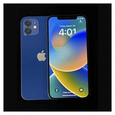 Apple iPhone 12 🍎Mint- Unlocked 64GB 128GB 5G Verizon GSM T-Mobile Purple/Blue