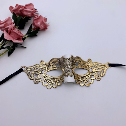 Sexy Eye Mask Eye Patch Half Face Eyeshade Cosplay Masks Lace Masquerade Mask♪ - Picture 12 of 17
