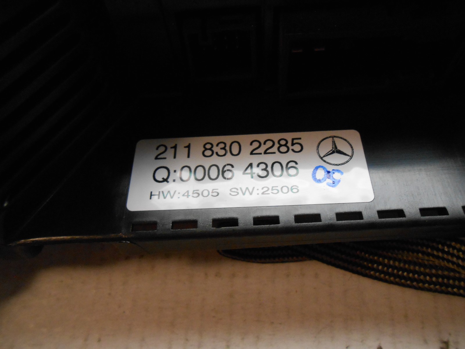 07 Mercedes E350 climate control 21183022285 ic 51975 PB0476 eBay