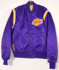 Vintage Los Angeles Lakers Purple Starter Jacket Size Medium