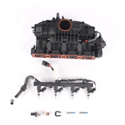 Intake Manifold &Fuel Injection Rail Kit Fit For VW Beetle Golf Tiguan ...