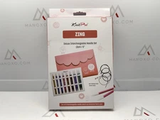 KnitPro Zing Deluxe Interchangeable Needle Set 5" (13cm) | 8 US Sizes 