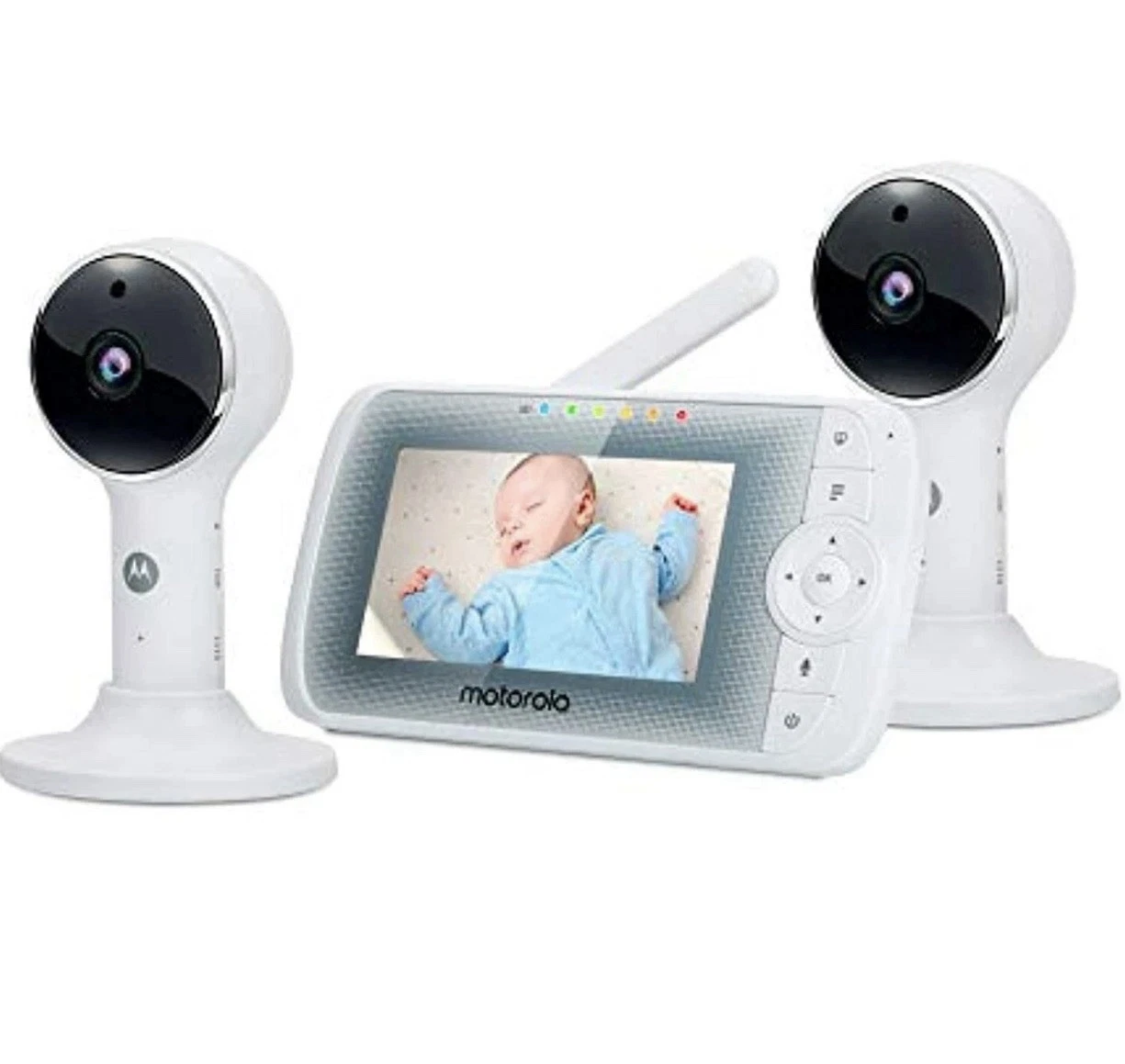 Motorola LUX65-2 Two Camera Video Baby Monitor and Power Cord
Opens in a new window or tab