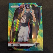 KIRK COUSINS 2024 Panini Prizm Green Hyper Prizm #10 Falcons /180