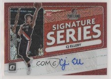 2020 Panini Donruss Optic Signature Series Choice Red Prizm CJ Elleby Auto 1b8
