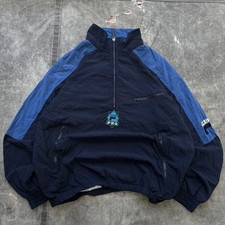 Vintage 90s Fila Pro Embroidered Sports 1/2 Zip Windbreaker
