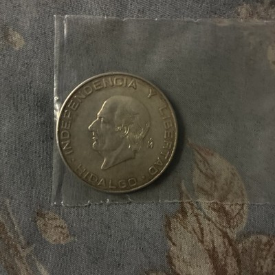 Cinco Pesos  1955 Ley .720