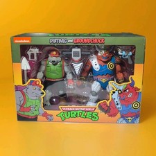 NECA Teenage Mutant Ninja Turtles Dirtbag and Groundchuck Action Figure