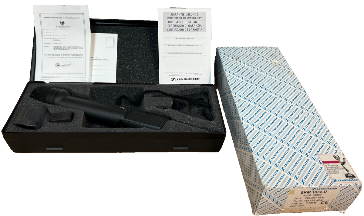 Sennheiser SKM 1072-U, Wireless HandHeld Mic-CH1-722.200/CH16