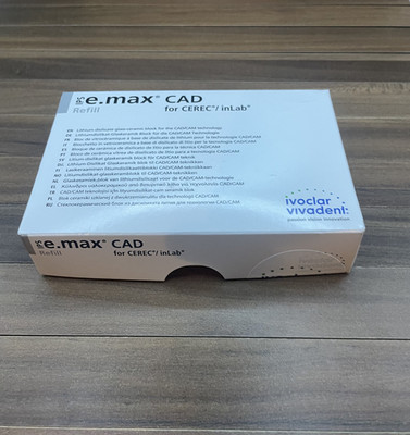 Cerec Ivoclar IPS Emax MO 2/A 14(S)   (5 Blocks Pcs)  NEW OPEN BOX