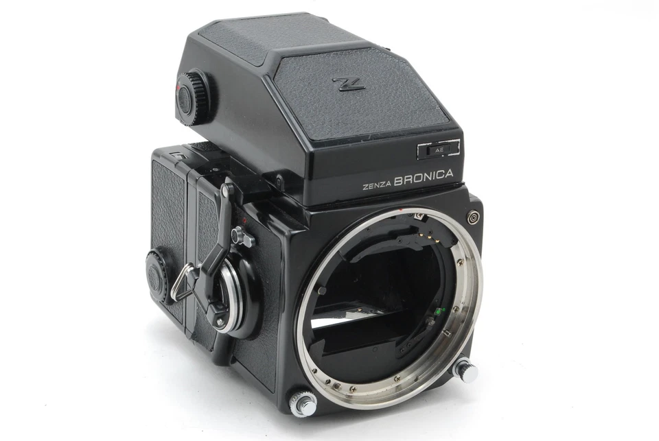 *NEAR MINT* Zenza Bronica ETRS 6x4.5 Camera Body & AE Prism Finer, 120 Film Back - Image 2 of 4