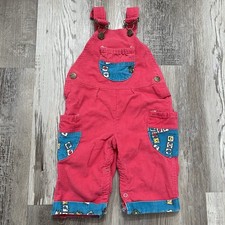 Vintage McDonald Mckids Overalls 18 Months Pink Corduroy
