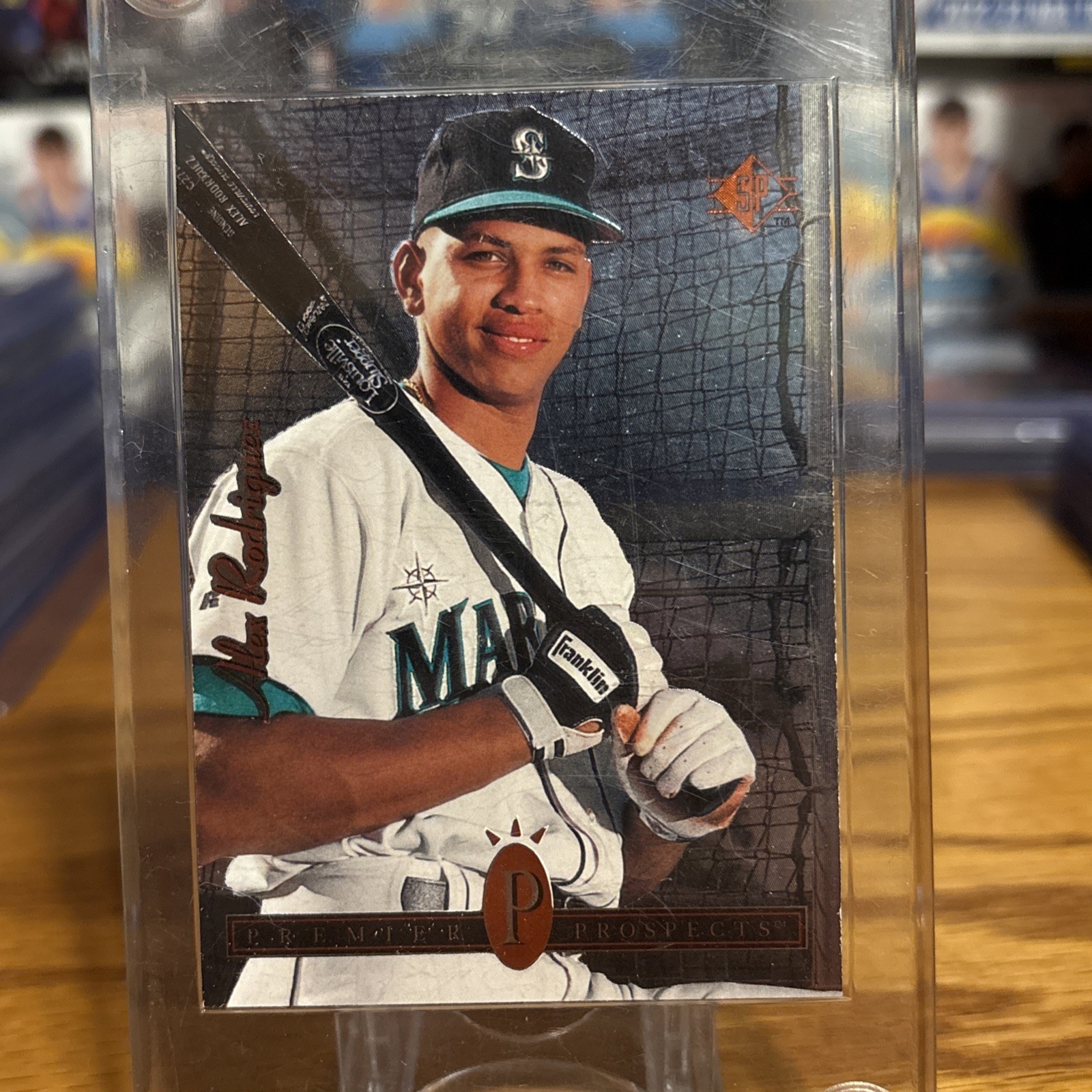 1994 Upper Deck SP Alex Rodriguez Premier Prospects #15 Card Encased In Plastic