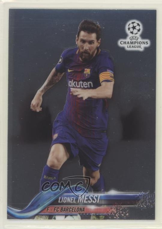 2017-18 Topps Chrome UCL Lionel Messi (Left Arm in Front of Body) #1 po9