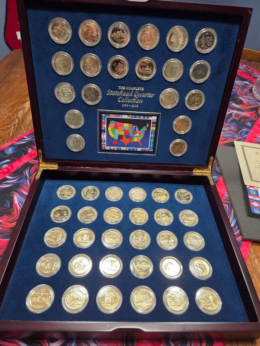 Uncirculated Uncertified 50 State Set US State Quarters (1999-2008