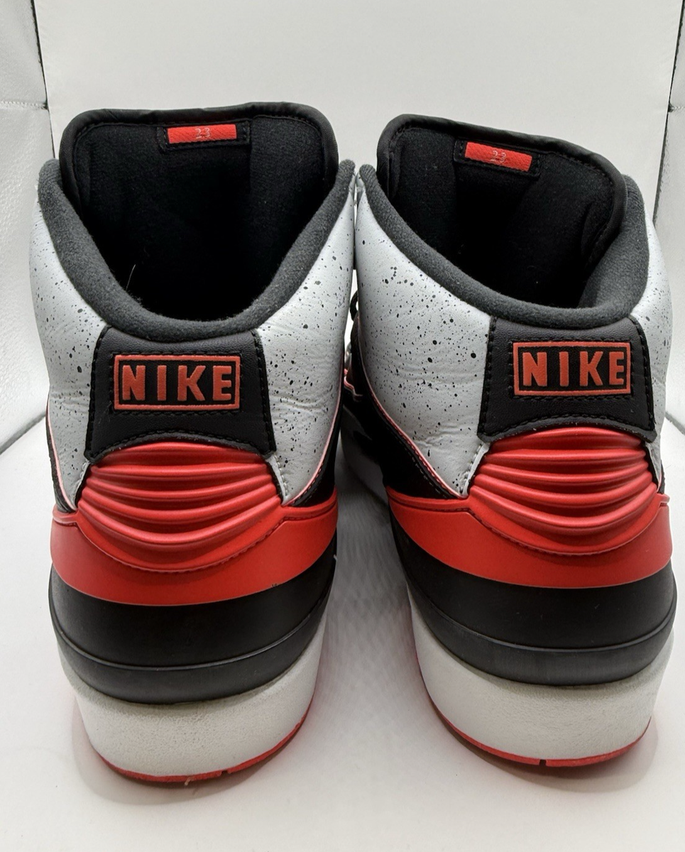 Nike Air Jordan 2 Retro Infrared size 9.5 385475-023 823229832388