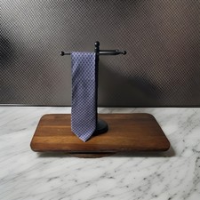 Stafford Made in Italy 100 Silk Tie Purple Luxury Pattern Mens Designer Necktie