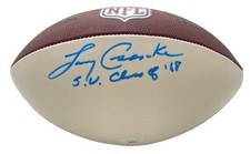Larry Csonka HOF Signed/Insc Wilson Duke Football Dolphins Syracuse JSA 201279