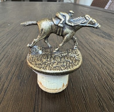 Blanton's Single Barrel Bourbon Whiskey, Horse Cork Stopper, 2nd Letter  N: 