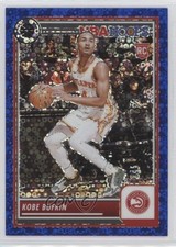 2023 Panini NBA Hoops Premium Stock Blue Disco Prizm 6/99 Kobe Bufkin #148 1b1g