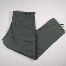 Rothco BDU Cargo Fatigue Pants Mens XL Reg Olive Green Army Tactical