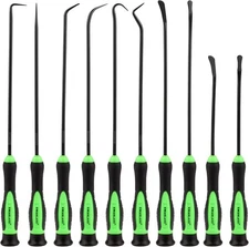Hook and Pick Set 10-Piece , Automotive Pick Tool Set for Car Auto Oil Seal
