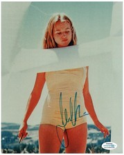 Jewel Kilcher Autograph 8x10 Photo Hot Sexy Swimsuit Bikini Vintage Young ACOA