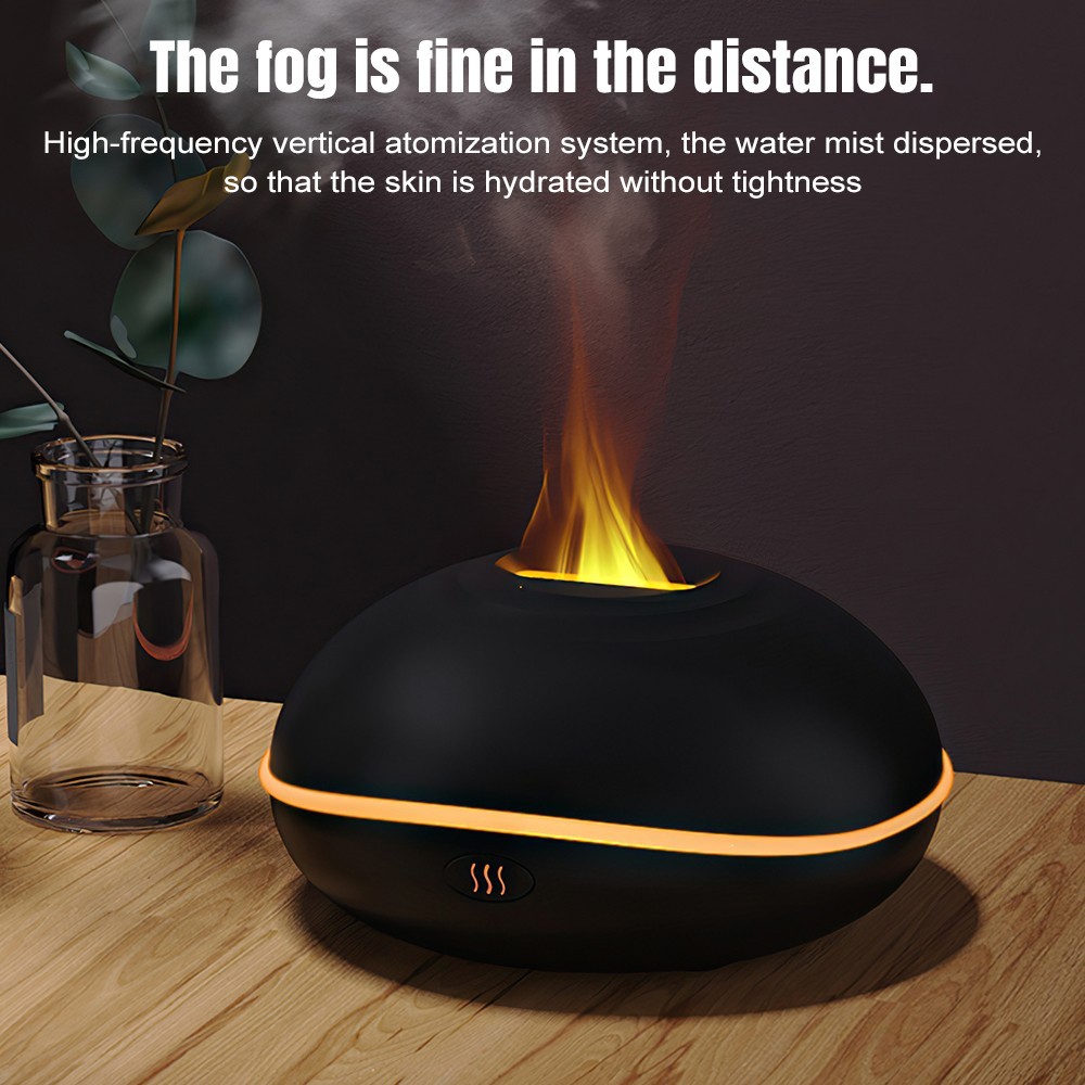 Essential Oil Diffuser Volcano Diffuser Fire Flame Air Humidifier Aroma Diffuser
