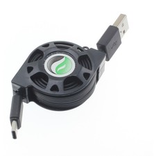 For iPhone 16/17/Pro/Max/Air- USB Cable Retractable Type-C Charger Power Cord