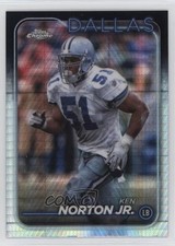 2024 Topps Chrome Prism Refractor Ken Norton Jr #51 11gl