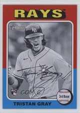 2024 Topps Heritage High Number Black & White Tristan Gray #607 0i7e