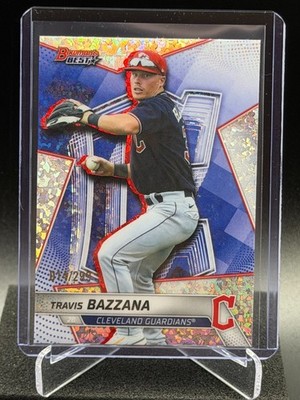 Travis Bazzana 2025 Bowman's Best Mini-Diamond Refractor #14/299 - Guardians